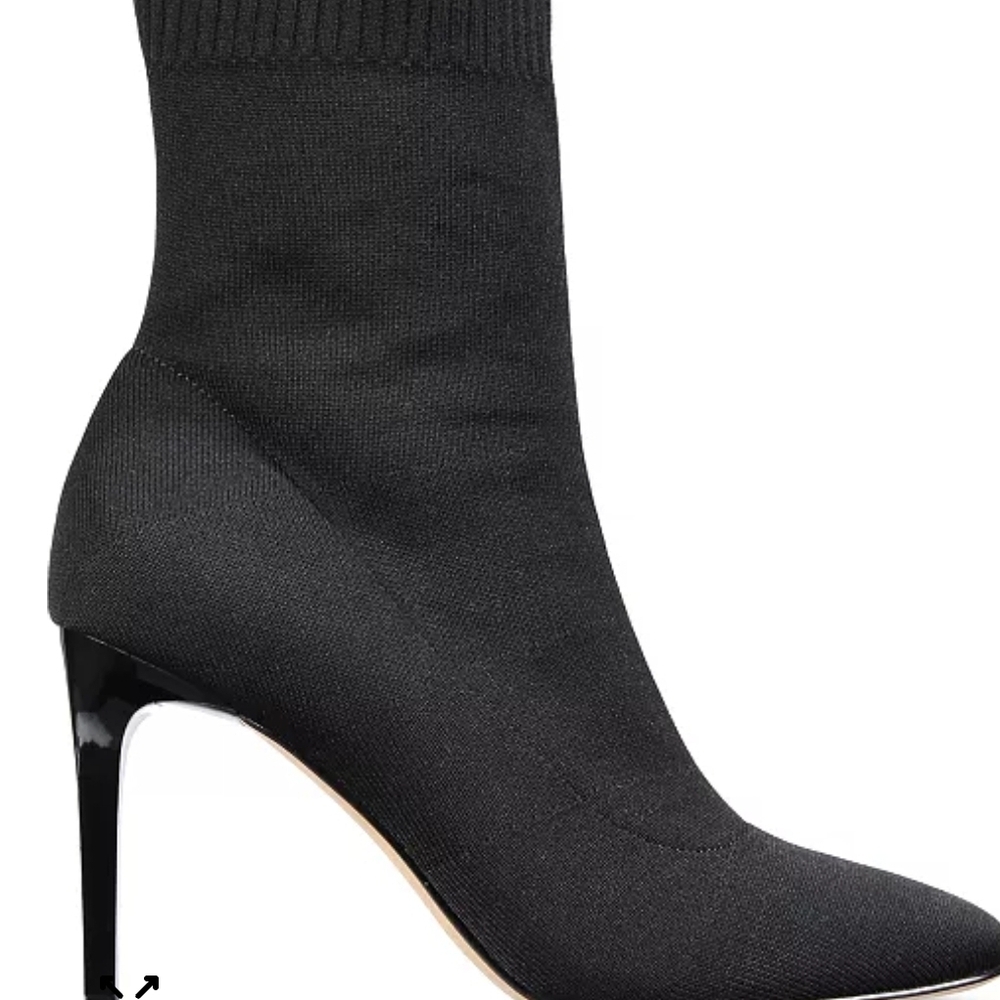 INC International Concepts Black Heeled Bootie